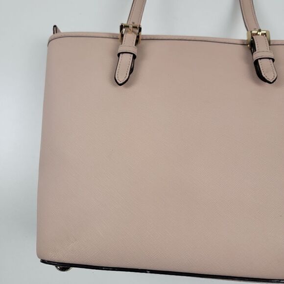 Michael Kors Jet Set Medium Saffiano Tote Handbag Purse - Picture 13 of 14